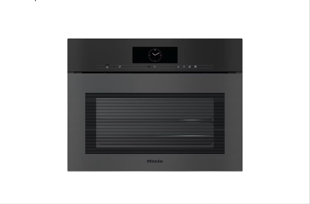 Нова Духова шафа Miele dgc 7845x Комбі Пароварка Чорний Обсидіан Супер ціна