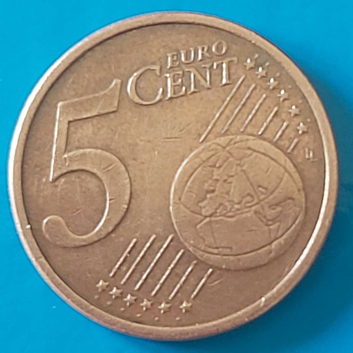 5 Cêntimos de 2008 * G * da Alemanha