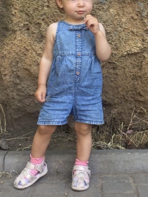 Джинсовий комбінезон 68 розмір