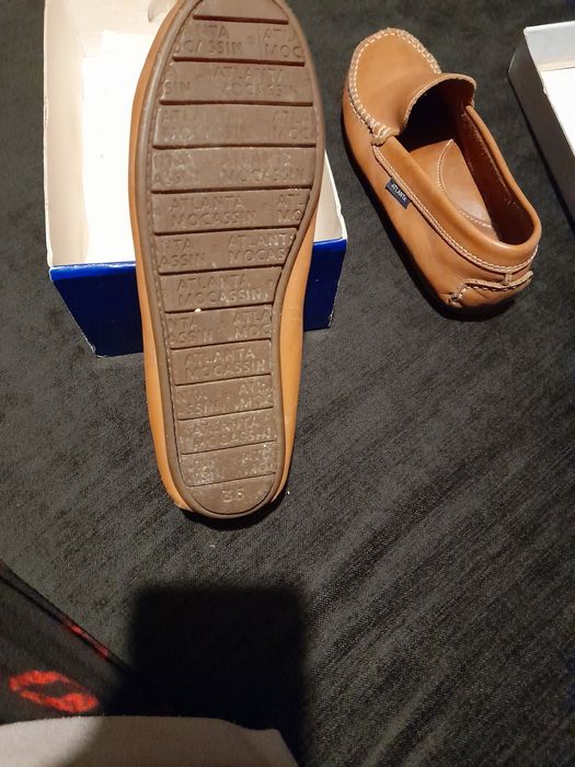 Mocassins Atlanta 36 couro