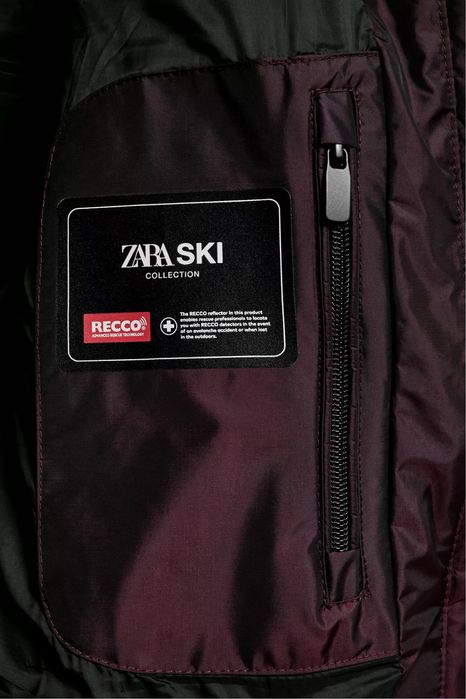 Лижний пуховик Zara