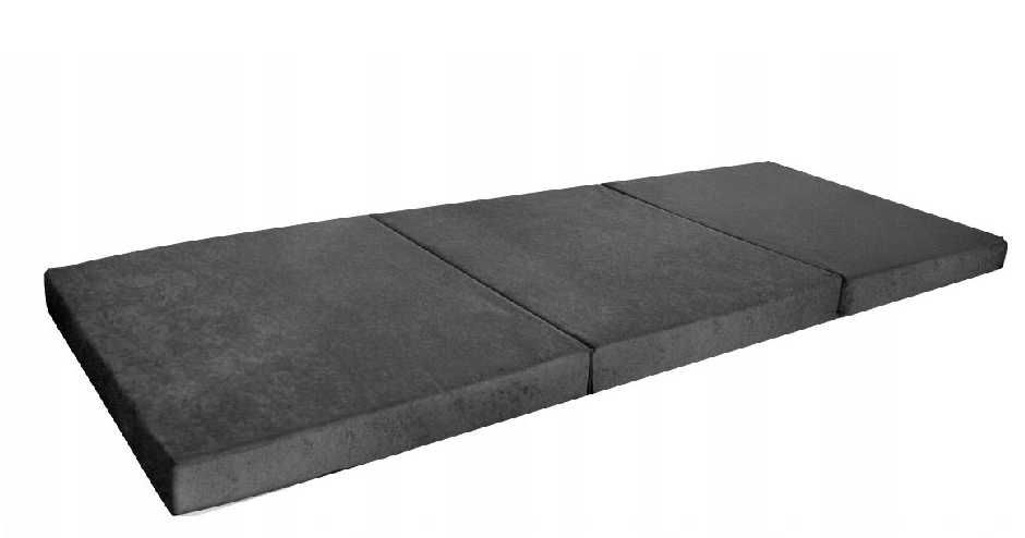 Nowy MATERAC ROZKŁADANY Składany Turystyczny 195x80cm (PROMOCJA)