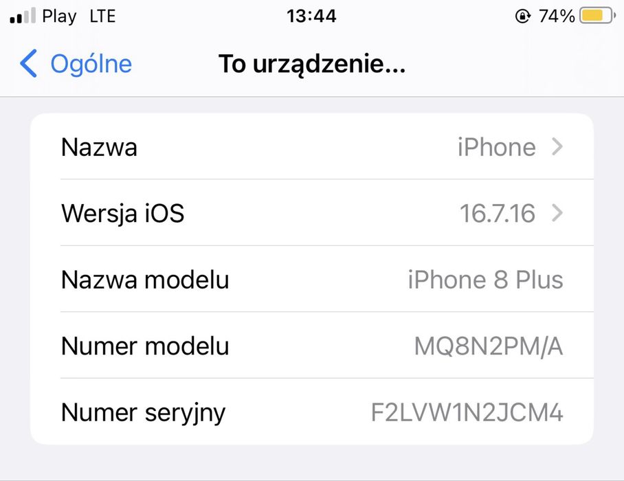 I phone 8 pro 64 gb