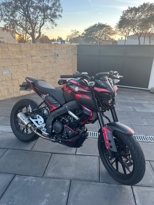 Yamaha MT 125 preta