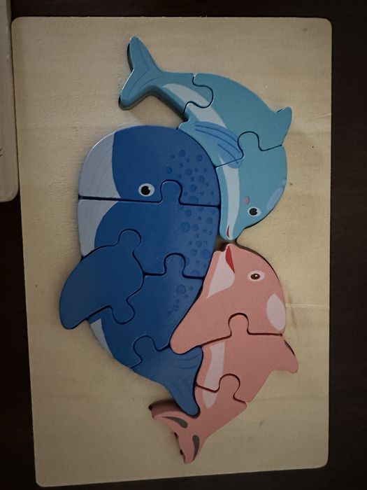 Продам деревяні пазли