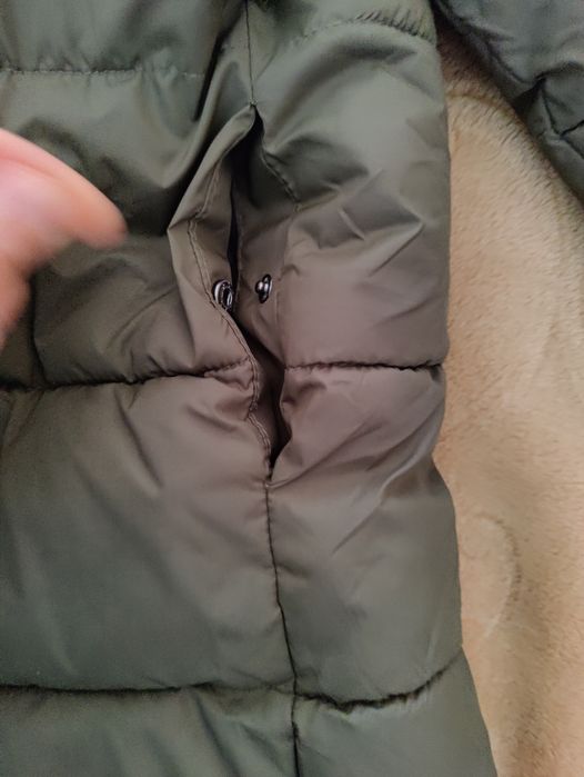 Casaco acolchoado longo Mango 9 anos