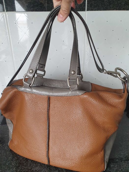 Bolsa em pele genuína