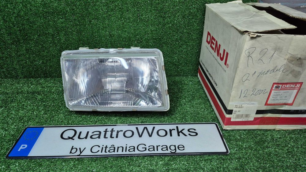 Otica Farol Direito Renault 21 Trafic 1987 em Diante Ref. BRN721-16000 NOVO DENJI