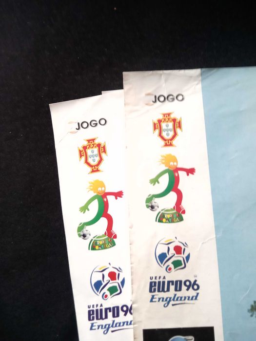 24 posters jogadores portugueses convocados europeu  futebol 1996