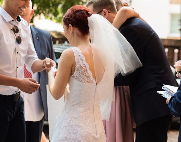 Suknia ślubna Anabelle, ivory 32/34