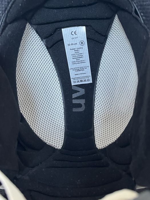 Uvex kask narciarski 52/55 i Smith google