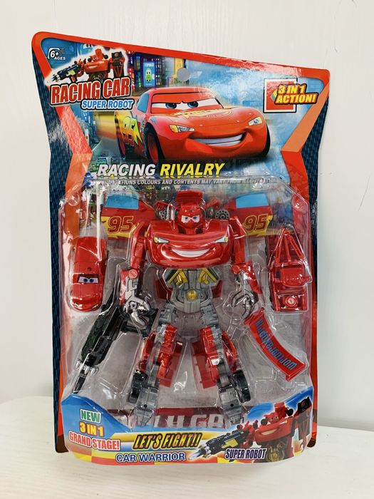 Трансформер Іграшка Молнія Маквін , Тачки !!!