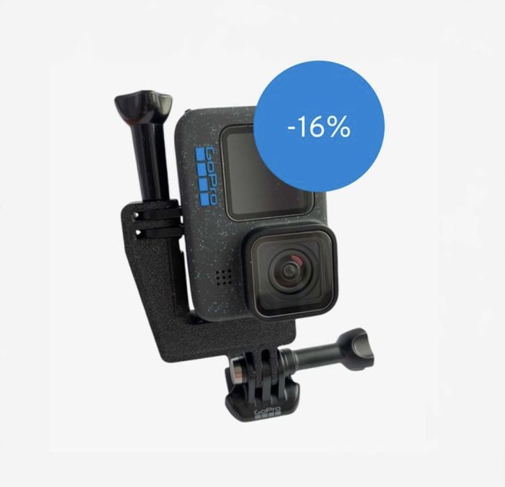 Mocowanie uchwyt pionowy pionowe do kamer GoPro ( 9, 10, 11, 12, 13)