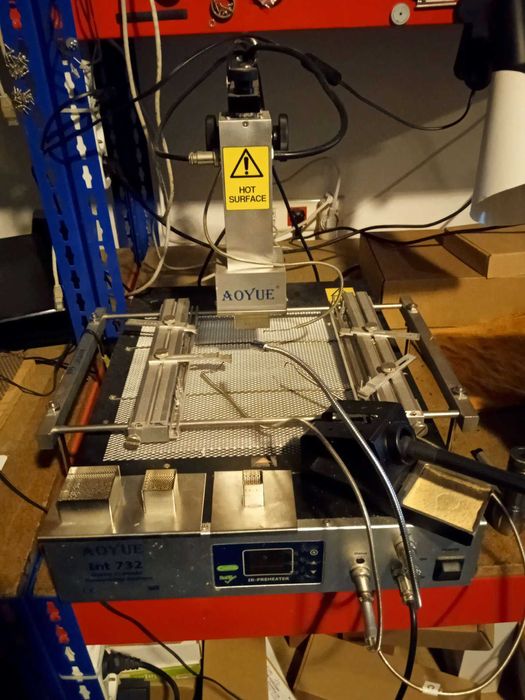 Estação Soldadura Reworking BGA Aoyue Int 732