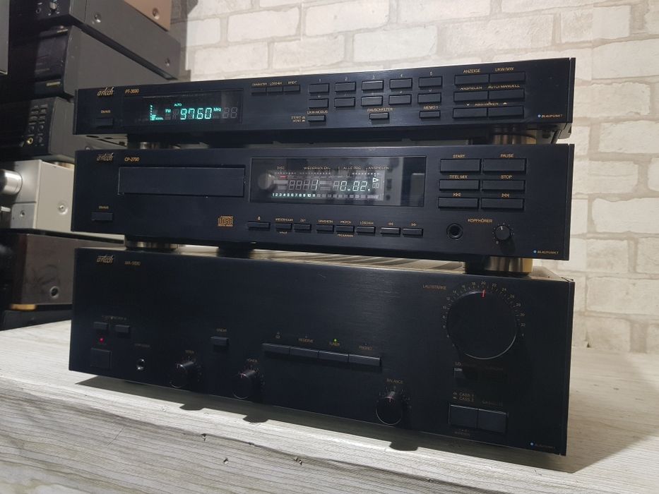 Стійка!Підсилювач/ТОП!SANSUI CD-X501i/тюнер Blaupunkt MA5690