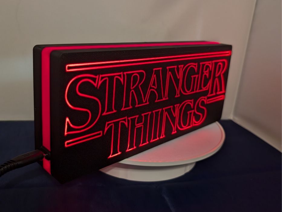 Lightbox logo Stranger Things