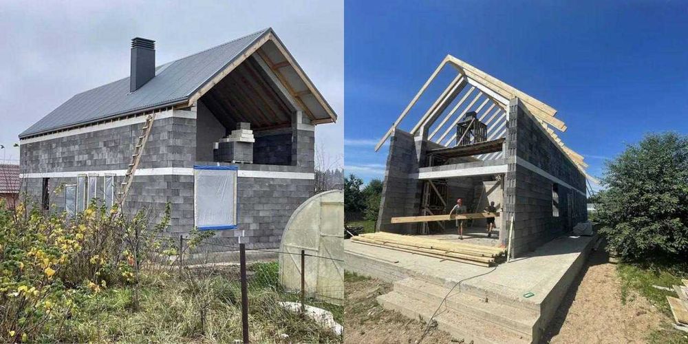 Ремонт крыш. Замена ШИФЕРНОЙ КРЫШИ. Кровля. Кровельные работы