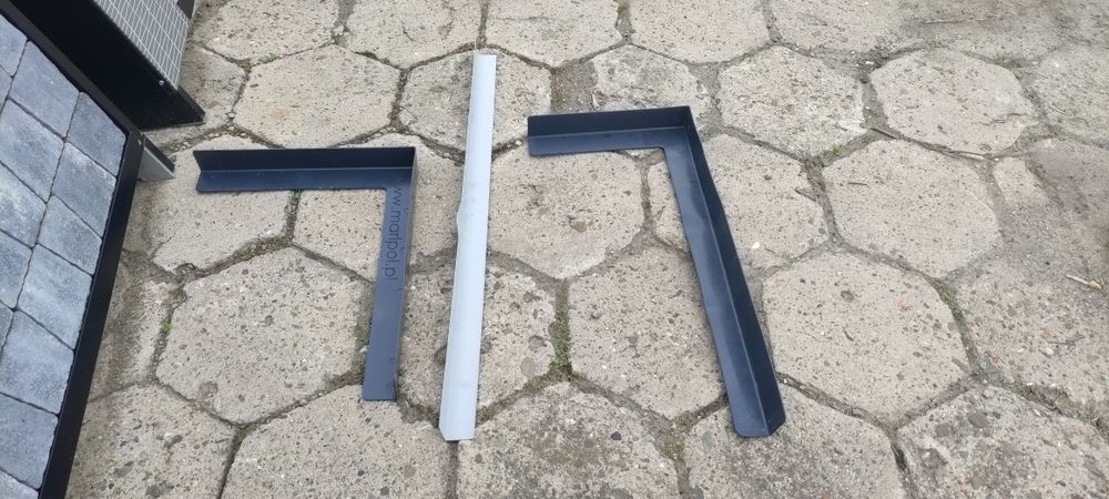 Kątownik plastikowe, narożnik profil, zabezpieczenie do paczek, materiałów.