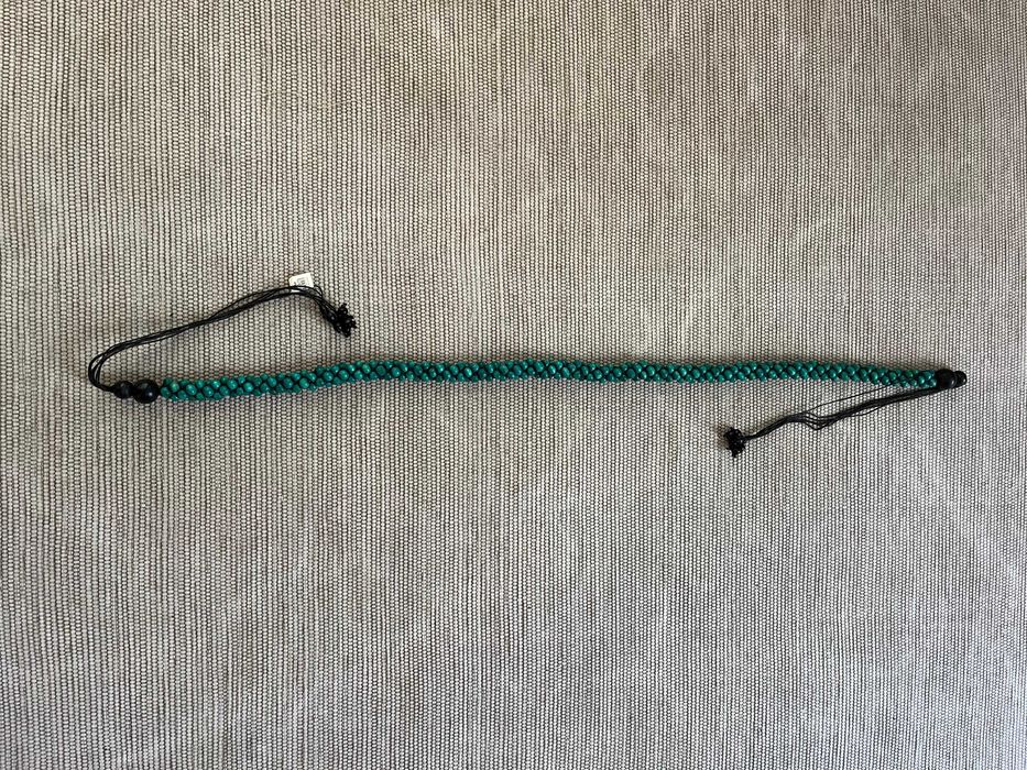 Cinto Ajustável de Missangas em Madeira | Boho Chic