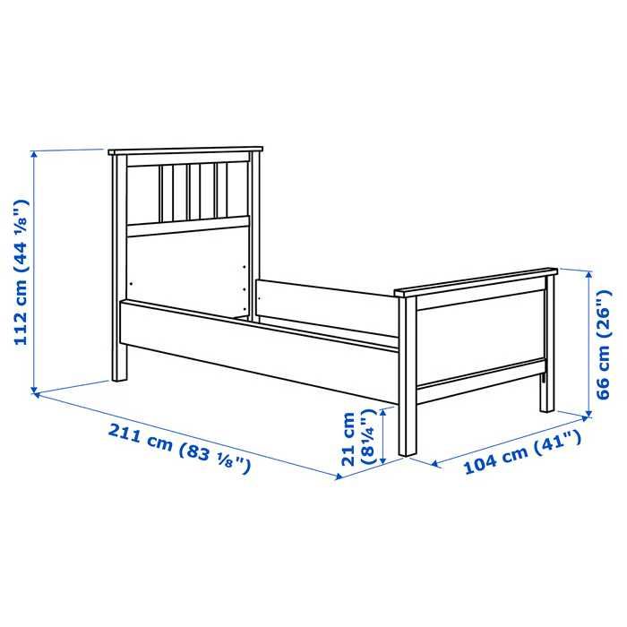 Łóżko IKEA Hemnes w rozmiarze 90x200 cm-dostawa gratis