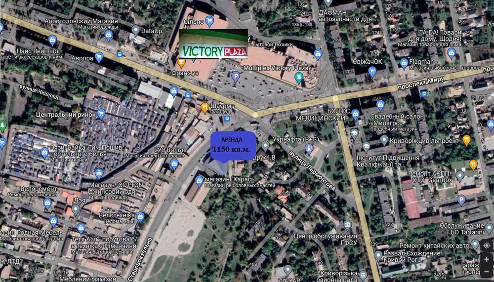 Старовокзальна 3, оренда приміщення