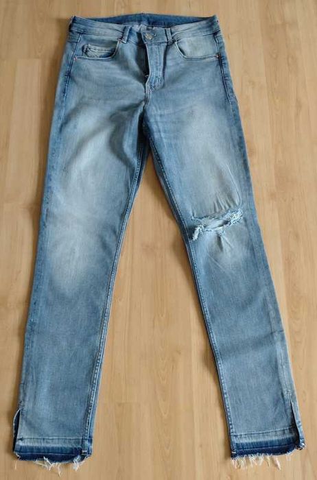 Nowe dżinsy jeansy spodnie skinny regular waist H&M 38 W29 L32