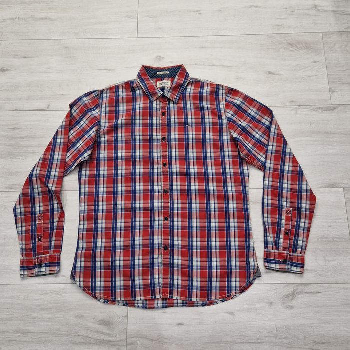 Tommy Hilfiger oryginalna koszula męska kratka L