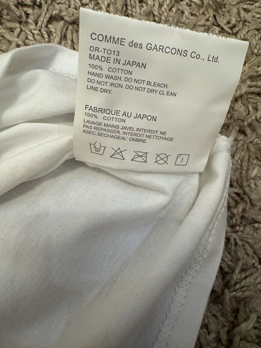 play come de garcone cdg футболка