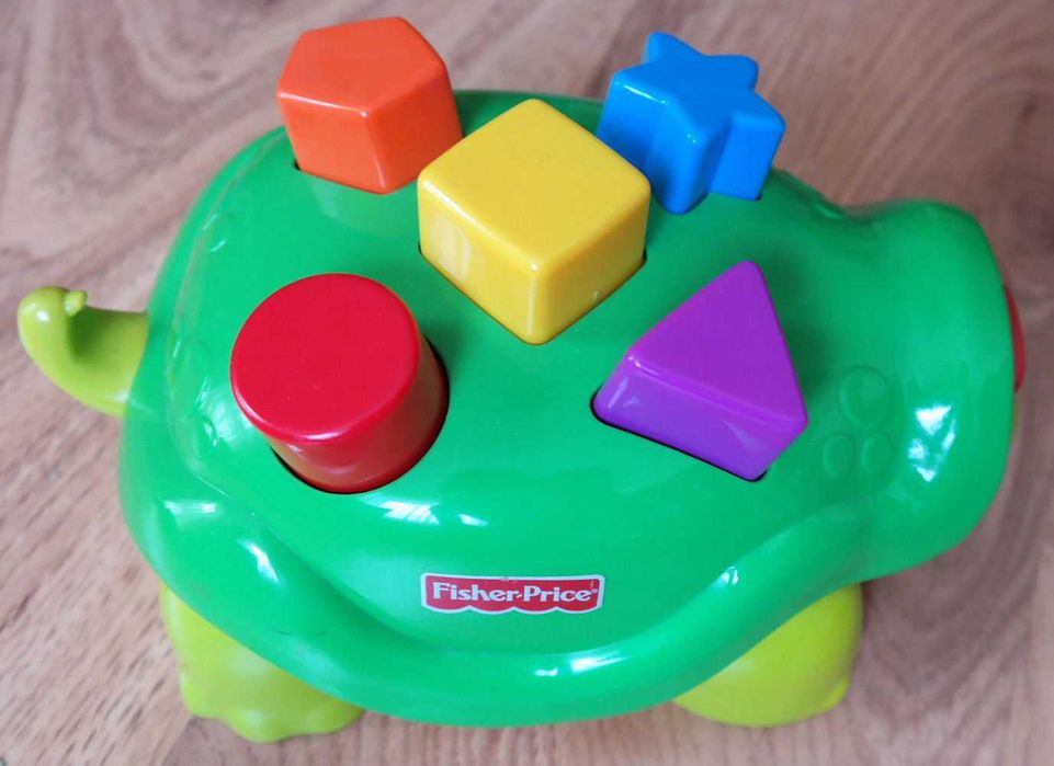 Zabawka fisher price żółw sorter kształtów