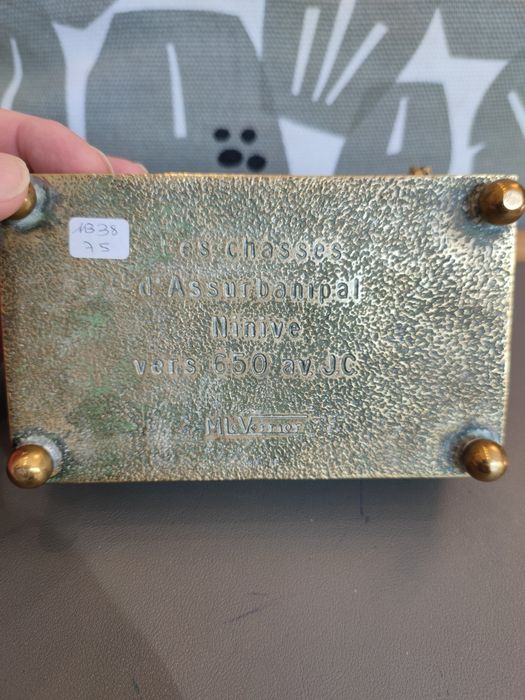 Szkatułka z brązu Francja