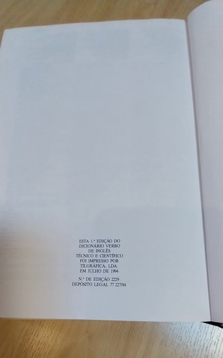 Dicionário Verbo de Inglês Técnico e Científico