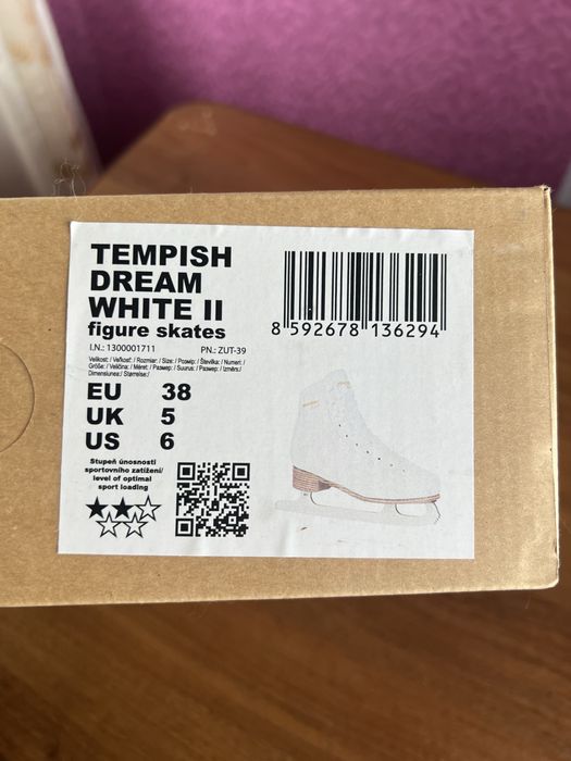 Ковзани Tempish Dream II білі (38 розмір)