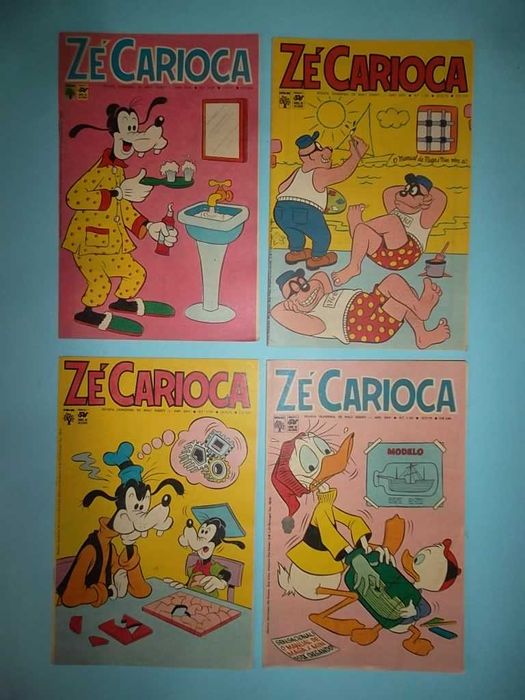 ZÉ CARIOCA - Lote 34 revistas antigas, bem conservadas.