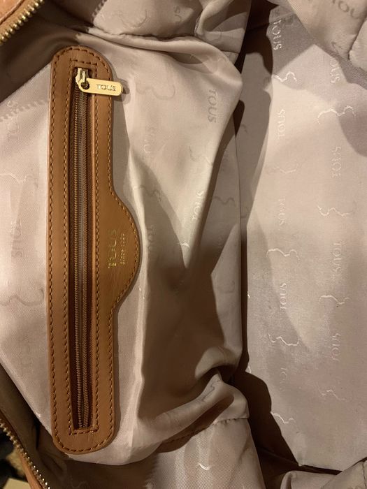 Mala tous camel original com fatura