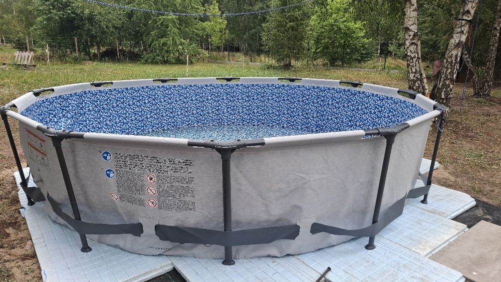 Basen bestway Steel Pro Max 3.66m jak NOWY