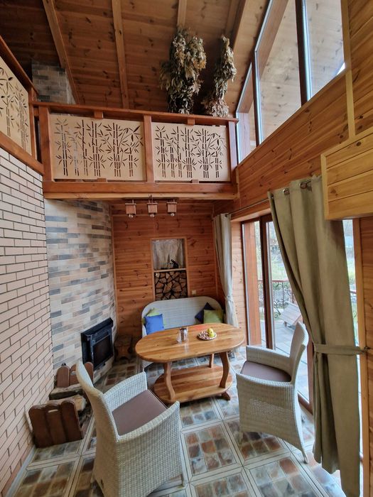 Баня на озері, сауна