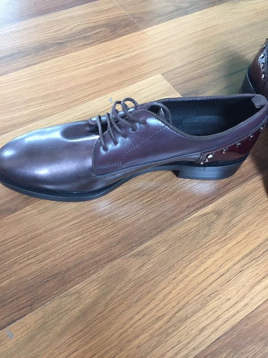 Buty skorzane  damskie Geox respira