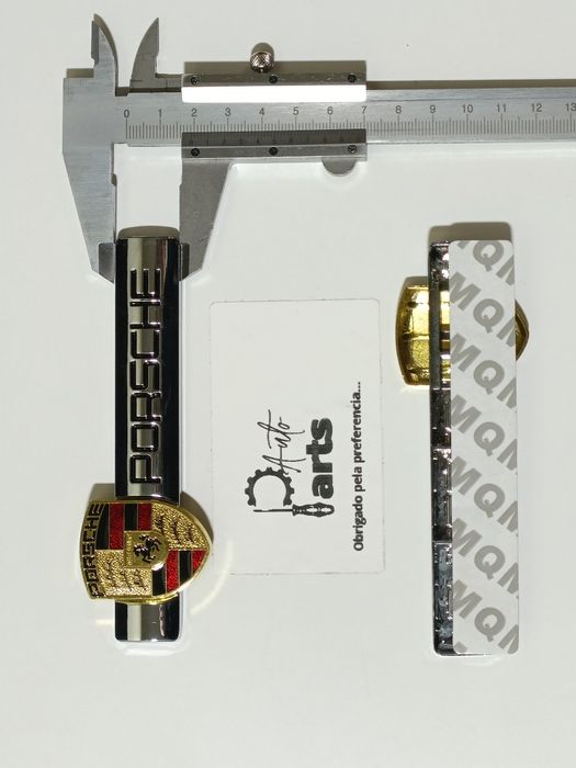 Emblema guarda lamas Porsche / Porta chaves