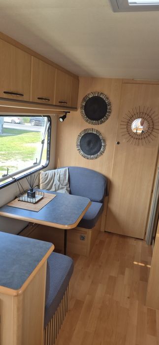 ADRIA 502 przyczepa kempingowa łóżko 3 pietrowe