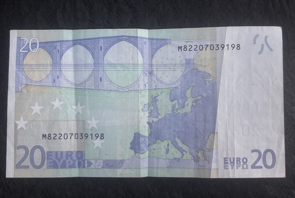 Nota de 20 Euros - Série 2002