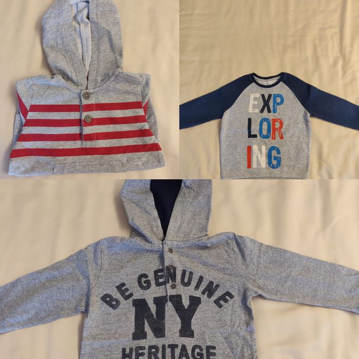 Conjunto de 3 camisolas