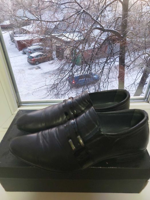 Чоловічі туфлі шкіра