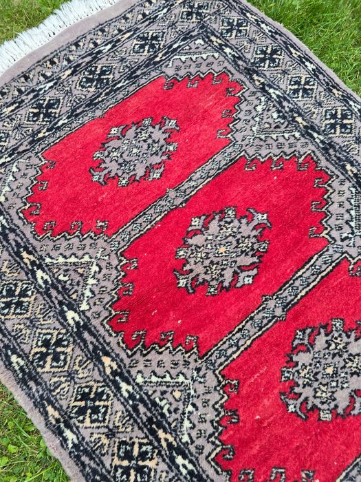 Buchara - Piękny chodnik wełniany- Rękodzieło - 84 x 250 cm