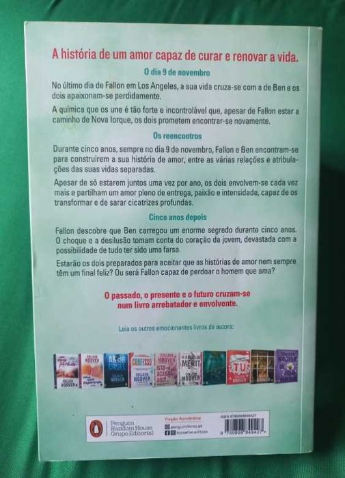 9 de Novembro - Colleen Hoover