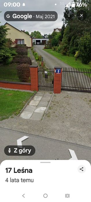 Dom na działce 10 arowej