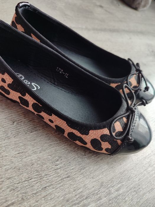 Nowe balerinki panterka