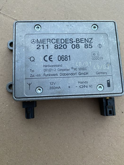 Mercedes W203 modul wzmacniacz anteny