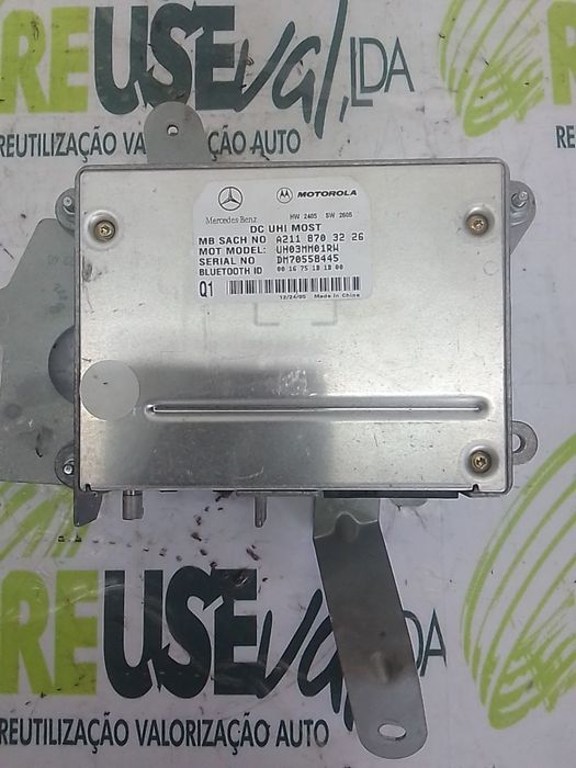 Modulo Antena Do Bluetooth Mercedes-Benz Clk (C209)