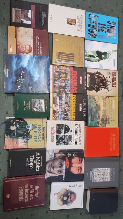 Lote Livros Best Sellers História Portugal e Mundial