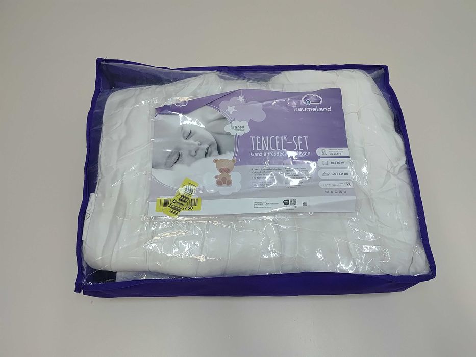 Traumeland Komplet pościeli Tencel - kołderka z poduszką (B319)